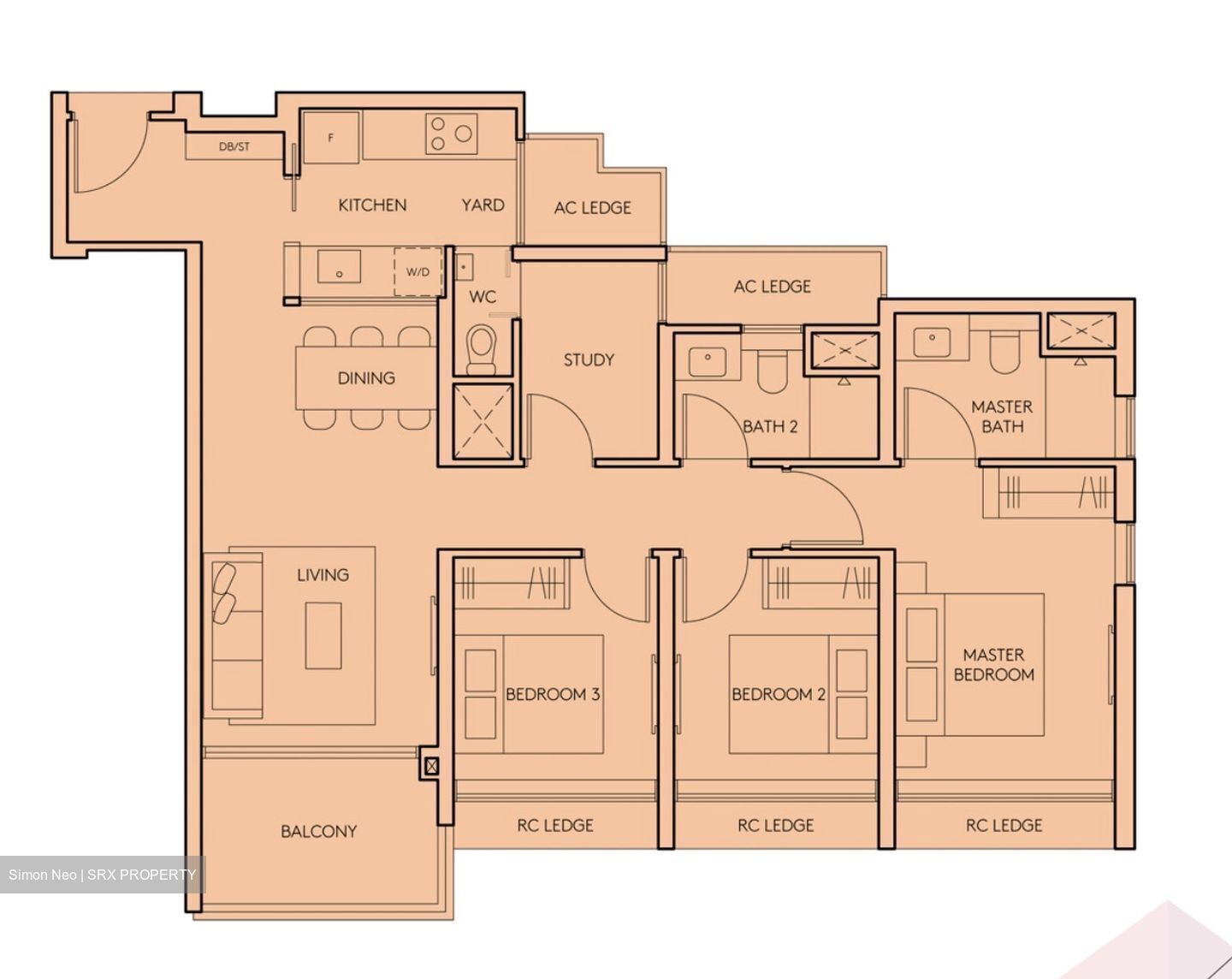 Amo Residence (D20), Apartment #557846591